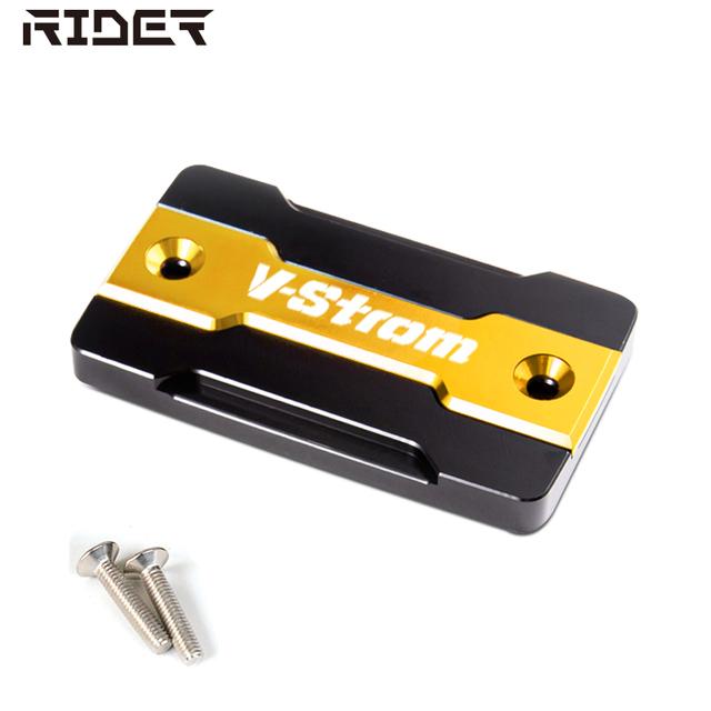 For SUZUKI Vstrom 650 1000 DL650 DL1000 250 DL250 2004-  Front brake fluid reservoir cap reservoir cap and filler cap