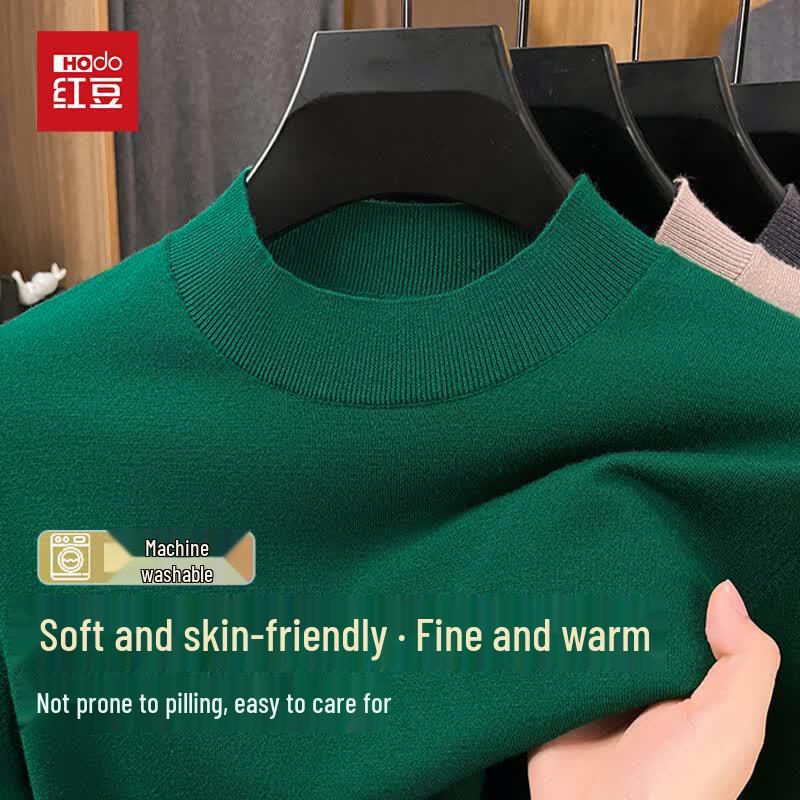 Hodo Men s Warm Round Neck Pullover Sweater M
