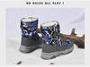 2024 Waterproof Winter Snow Boots for Kids: Boys' & Girls' Cotton Lined Footwear
