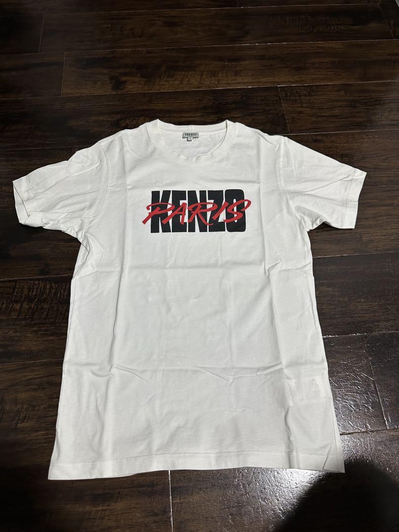 

[Б/У] Футболка KENZO PARIS, Маленький размер, Белая