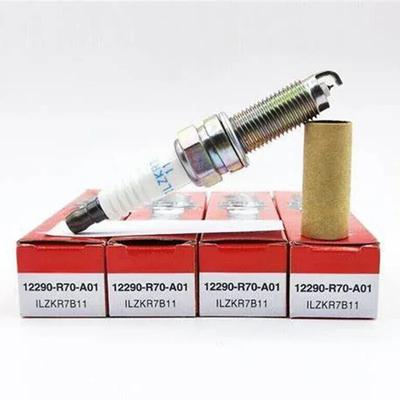 4/6PCS Iridium Spark Plug 12290-R70-A01 ILZKR7B11 for Acura MDX RDX TL 3.0L 3.5L JNA2 J30A6