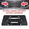 Black License Plate Frame Bracket For Chevy Malibu 2019-2025 Car Accessorie 84524301 GM1068208