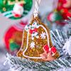 Christmas Ball Bell Pendant Silicone Mold DIY Round Keychain Jewelry Molds Epoxy Resin Plaster Crafts Christmas Tree Decor