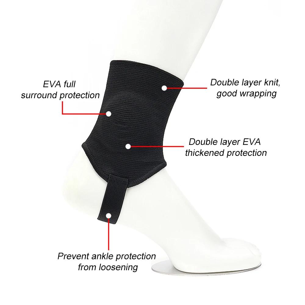 Compression Ankle Brace For Running Soccer Volleyball Sports Support Sprains Tendonitis Pain Relief Ankle Sleeve