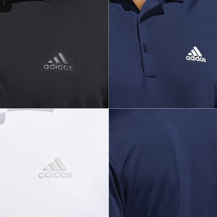 Adidas Polo Short Perfect for Golf and Collar Men's Shirt, Collared, Sleeve, Sports, Golf, Courses, Tennis, Baseball, More, Eco-Friendly, Button-Down