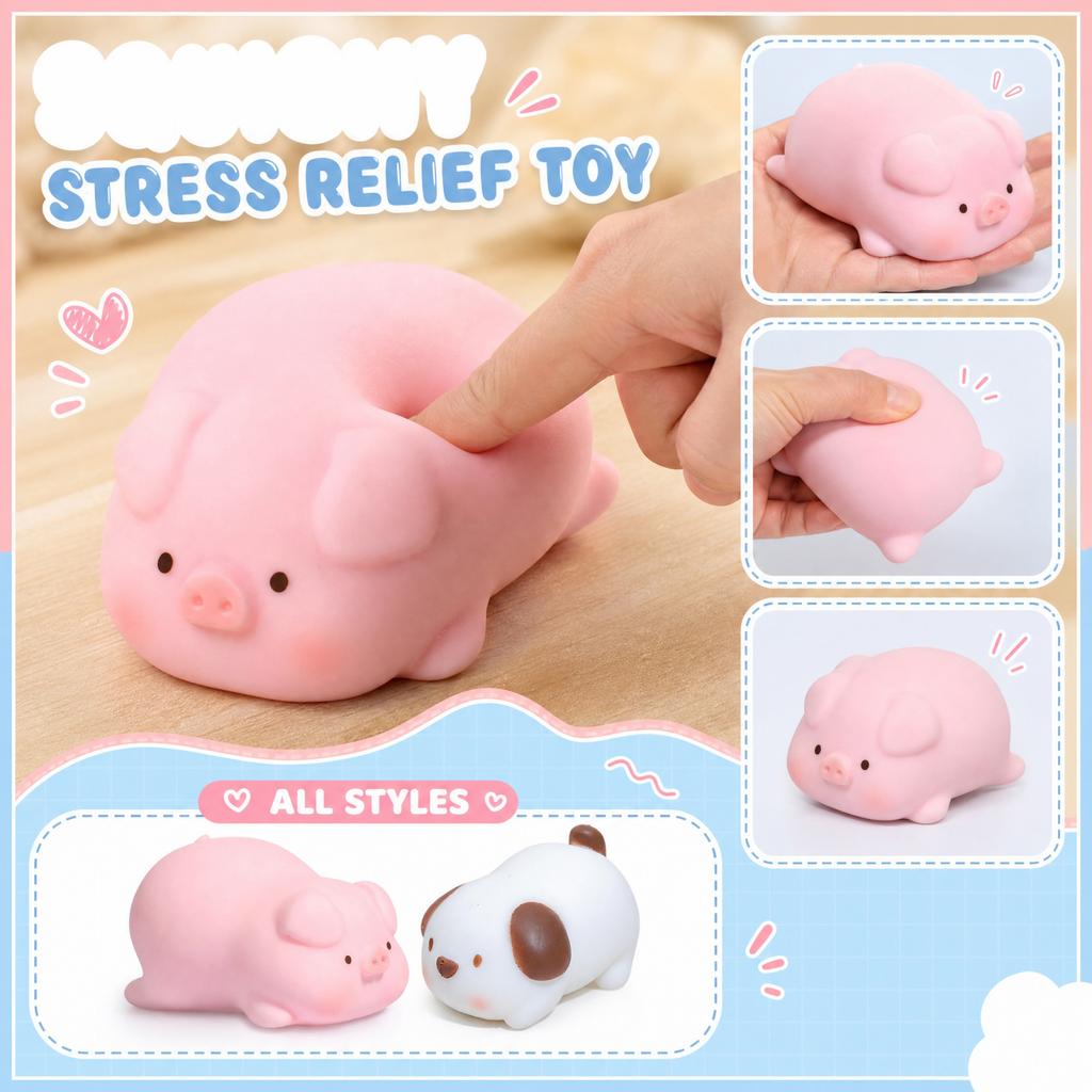 Cute Animal Toy Stress for Adults and Kids