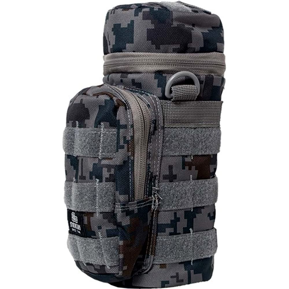 Stormcloth Military Water Bottle Bottle Plastic Bottle Force Camouflage Digital 1564 Cover, Cover, Cover, 500ml-1L, Self-Defense (ASDF Camouflage),