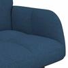 2 Seater Sofa Blue 115 x 61 x 87 cm Fabric