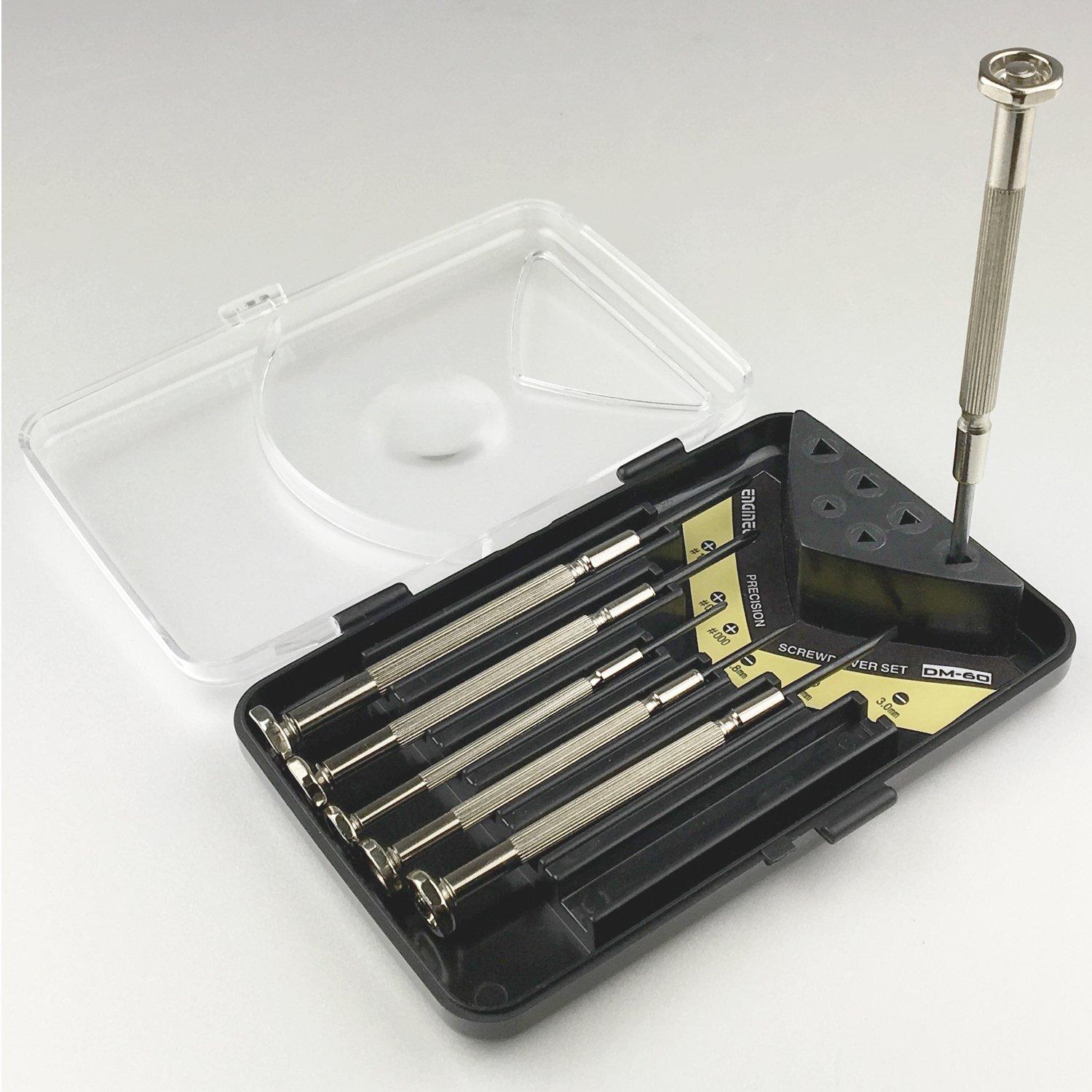 ENGINEER Precision Screwdriver Set (6-piece set) DM-60
