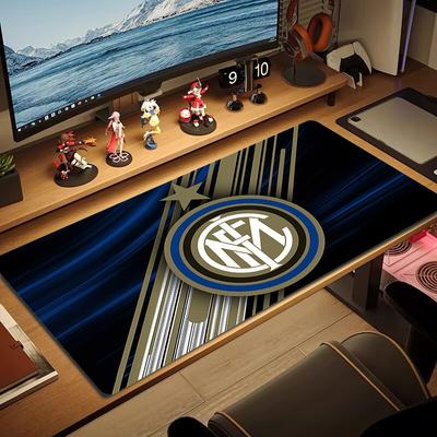 Football Club Internazionale Milano3 Print  Cushion Non-slip Laptop Tablet Big Mousepad XXL Mat Mini PC Playmat With Lock Edge