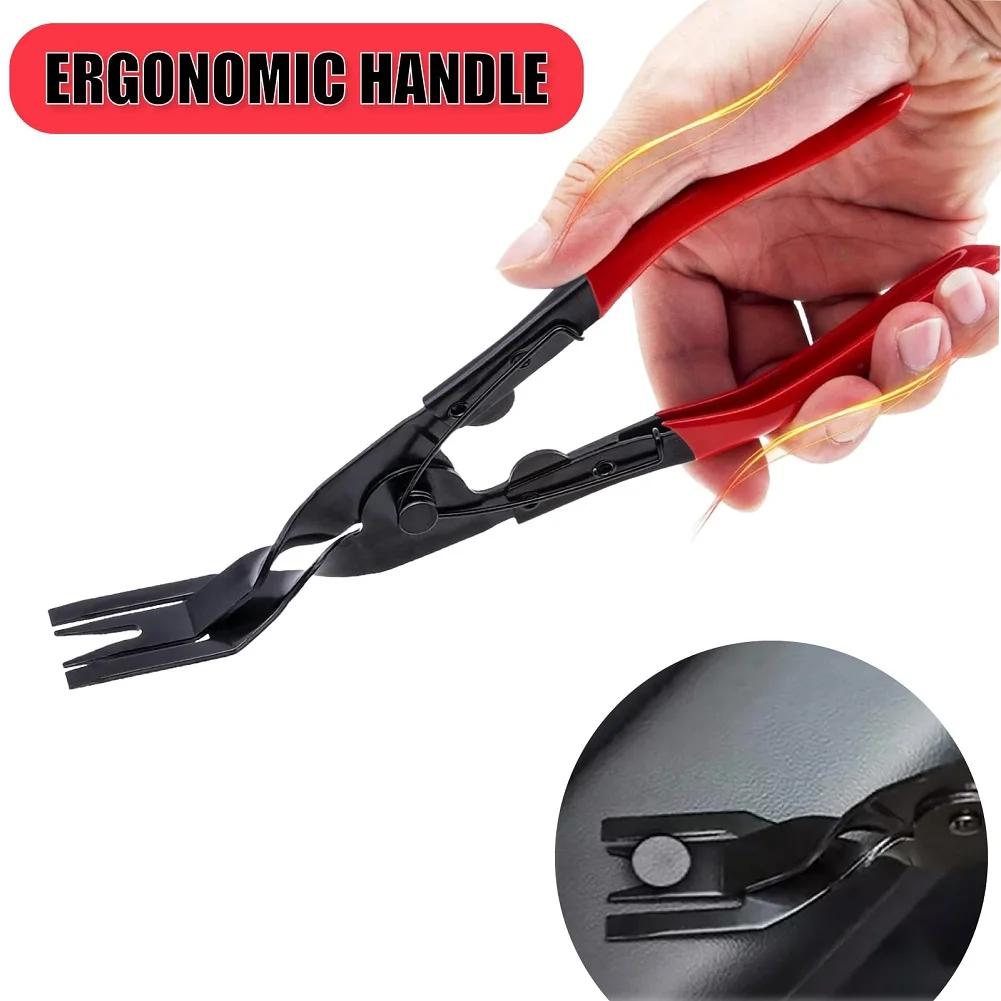 1-11PCS Car Clip Pliers Tool Panel Clip Pliers Set Fastener Remover Auto Retainer Clip Trim Rivet Removal Tool Auto Door Car Uph