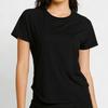 Professionelles Raglan Yoga Set: Sommer Quick-Dry Kurzarm-T-Shirt, Hose und Bare-Feel Sportoberteil