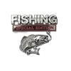Metal Fishhook Badge Car Decal Special Fishing Edition Self-adhesive Sticker for Truck Van Fishing Lovers