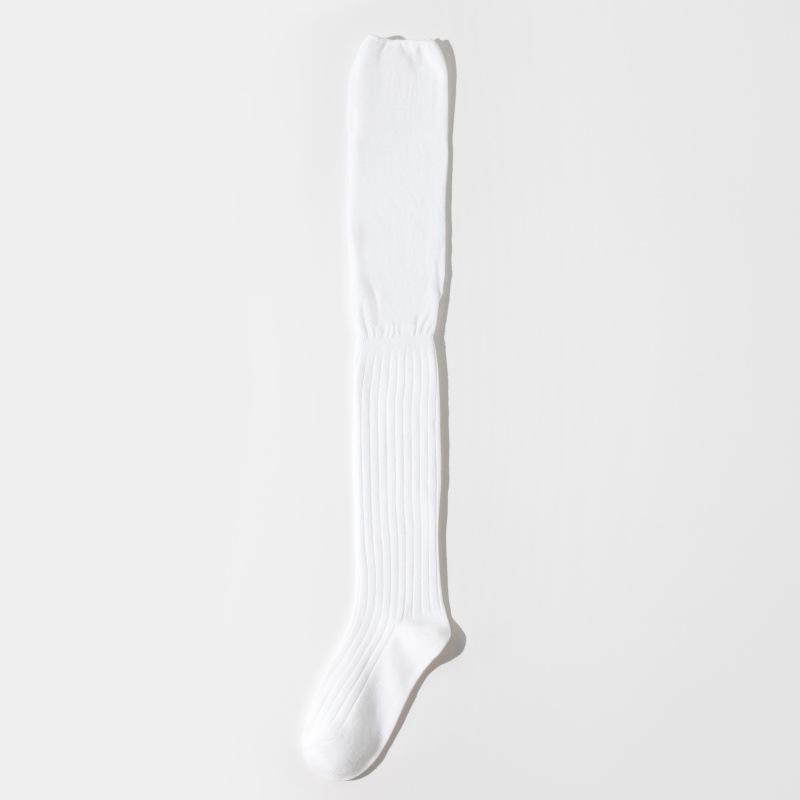 Knee Socks Women'S Autumn And Winter Miu Series Splicing Stockpile Socks Sweet Cool Babes Thigh Socks And Knee Gray Leg Socks