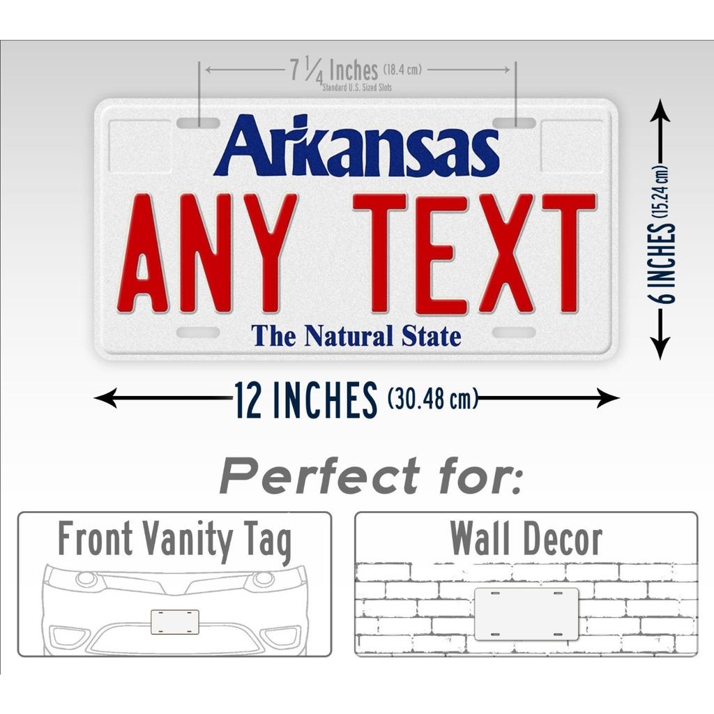 Retro Arkansas Metal Sign, Home Wall Decor Vintage Tin Plate