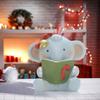 Christmas Decoration Figurines Animal Figurines Cute Miniatures Ornaments for Tabletop Christmas Bedroom Party Indoor Home