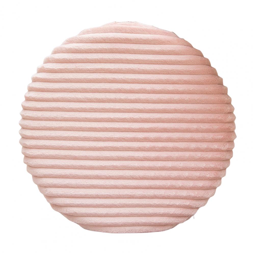 

40cm Seat Cushion Cover Soft Protective Solid Color Round Stool Chair Seat Flannel Protector Memory Foam Home Decor For Banquet
