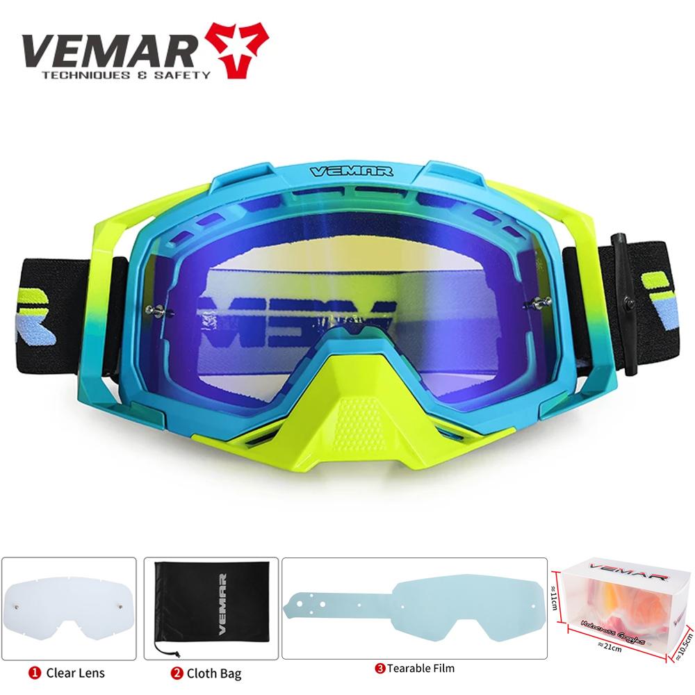 Men Motocross Motorcycle Goggles Off Road Racing Protection Glasses Eyewear Dirt Bike Sunglasses Windproof Sand Helmet Goggles
