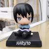 Anime Naruto Figure Uzumaki Naruto Kakashi Sasuke Itachi Car Ornaments Shake Head Cute Action Figure Figures Model Toys Gift