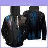 Und vielseitiger Descendants 3 Hades Hoodie Cosplay Kostüm für Herbst-Outdoor-Aktivitäten**