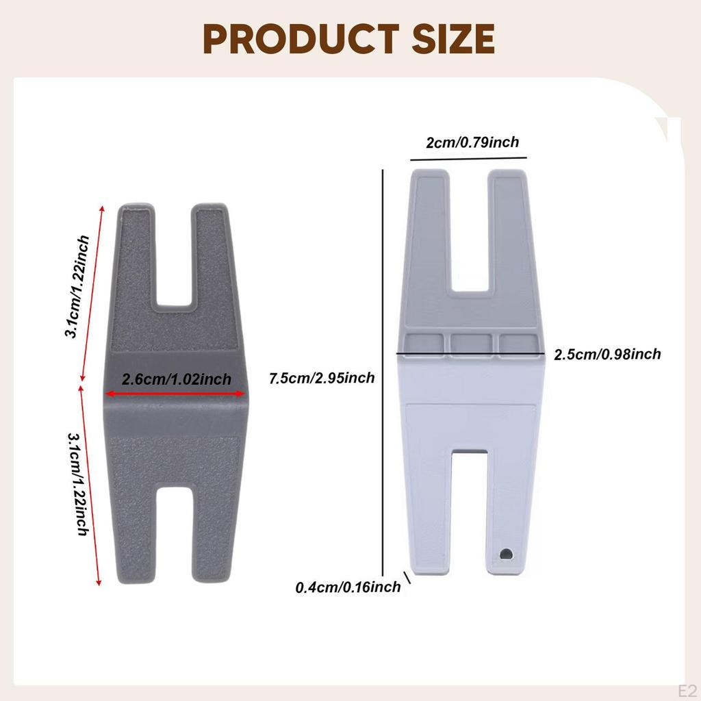 2x Seam Jumper Tool Jumping Button Sewing Machine Accessory Multipurpose Clearance Plate