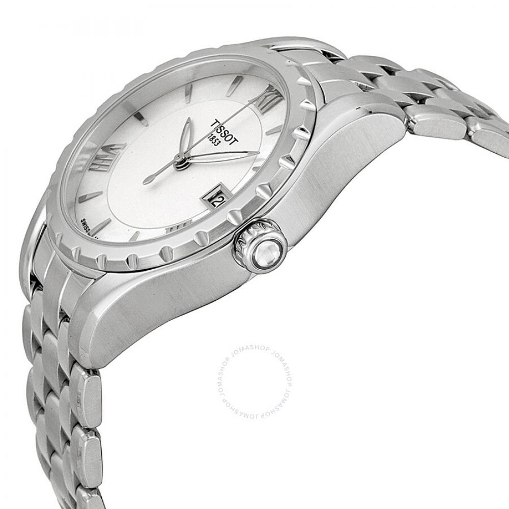 Tissot T Lady moTher Of Pearl Dial Ladies waTch T0722101111800 T072.210.11.118.00