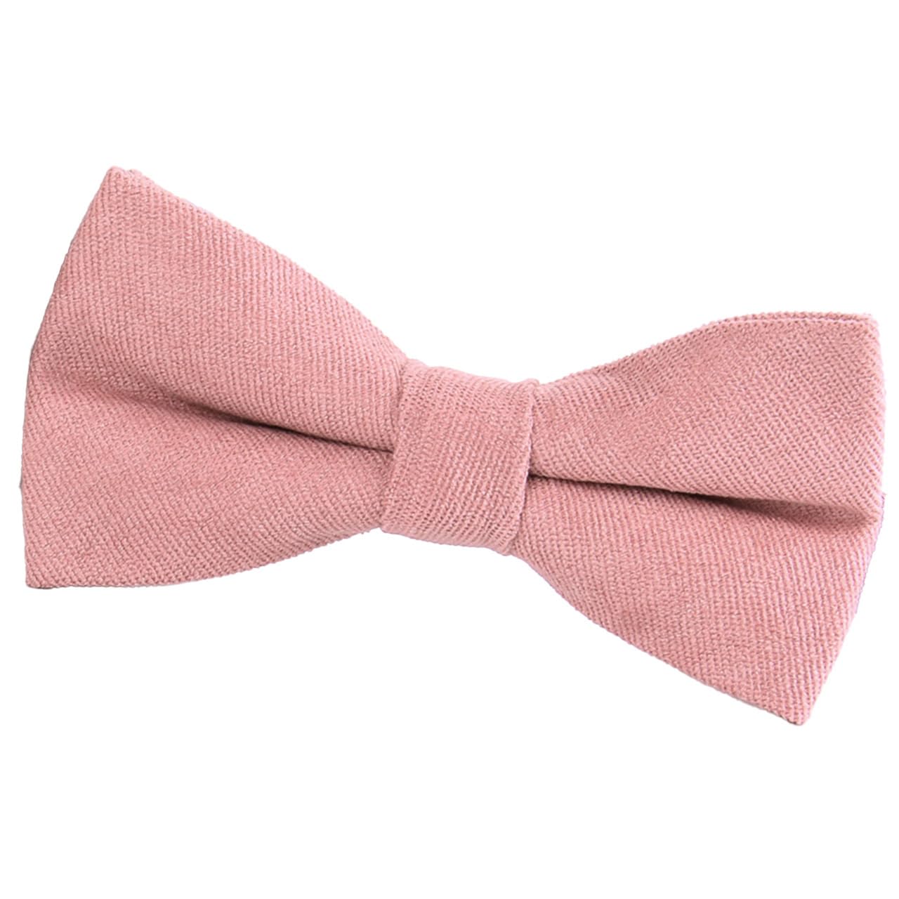 [Buzz Selection] Bow Tie, Velvet Polyester, Formal, Wedding, Business, Event, Men s AC532 (Pink)