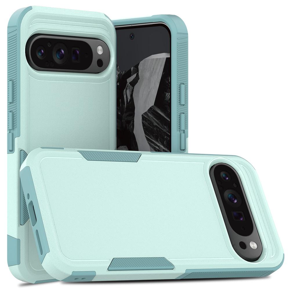 For Google Pixel 9 Pro XL Case PC+TPU 2-in-1 Shockproof Phone Cover