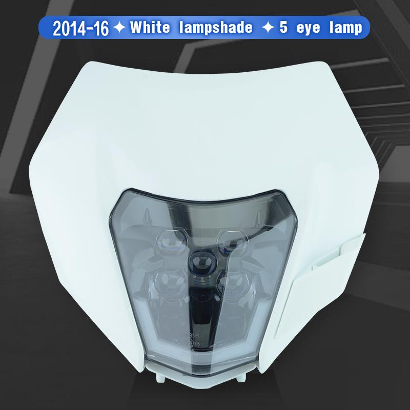 MCHMFG Dirt Bike Motorcycle Headlight Headlamp FOR KTM EXC EXCF SX SXF XC XCF XCW XCFW 125 250 300 350 450 530