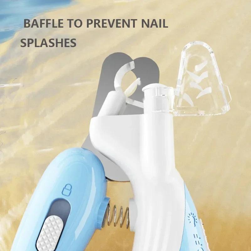 Pet Nail Clippers With Led Light Professional Pet Claw Grooming Scissors For Dogs Cats Small Animals Paw Nail Trimmer Pet Supply