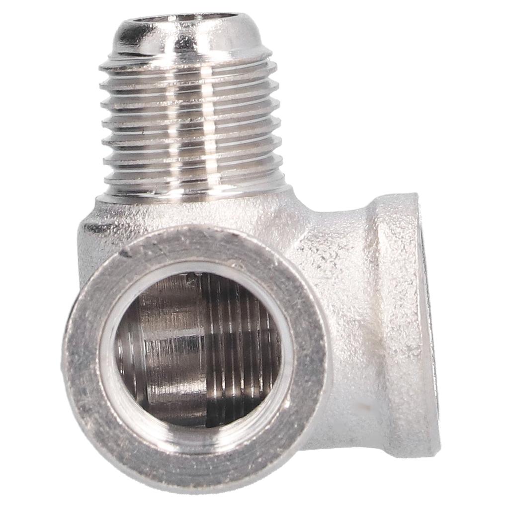 Tee Pipe Fitting Oblique Brass 3 Way Pneumatic Connector Inverter Air Compressor Accessories