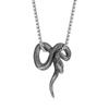 Men's Retro Creative Snake Shape Pendant Necklace Stainless Steel For Fashionable Men Anniversary