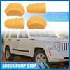 Front Upper Jounce Bumper Kit,Front Bump Stop,Jounce Shock Bumper Stop Replacement for Jeep Liberty KJ 2002-2007 52088705AB 52088684AB Pack of 4 Item
