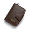 Men RFID Blocking Wallet Large Capacity Credit Card Holder Zipper Accordion Card Case Leather Card Organizer Coin Purse