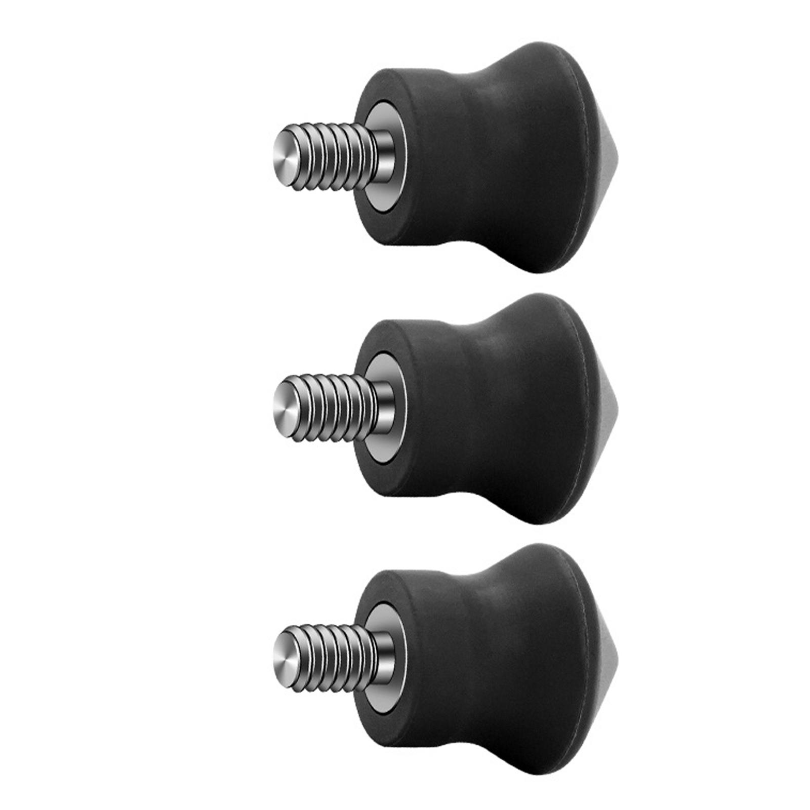 3Pcs Antislip Tripod Rubber Foot 1/4inch Feet Mount Monopod Foot Pad Tripod Adapter Screw Tripod Feet Mat Photography 1