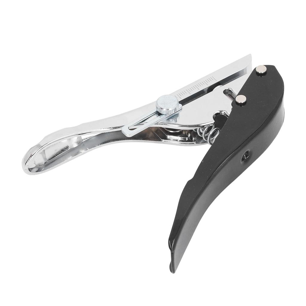 Perforator cu o singură gaură de 8 mm, clește pentru canturi, unealtă de perforat portabilă pentru carduri, folie dură, lemn subțire