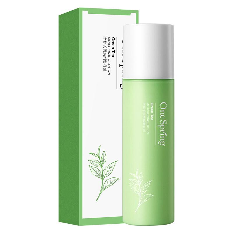 

Увлажняющая эссенция с зеленым чаем, питательная, омолаживающая лосьон-эссенция для ухода за лицом 120ml