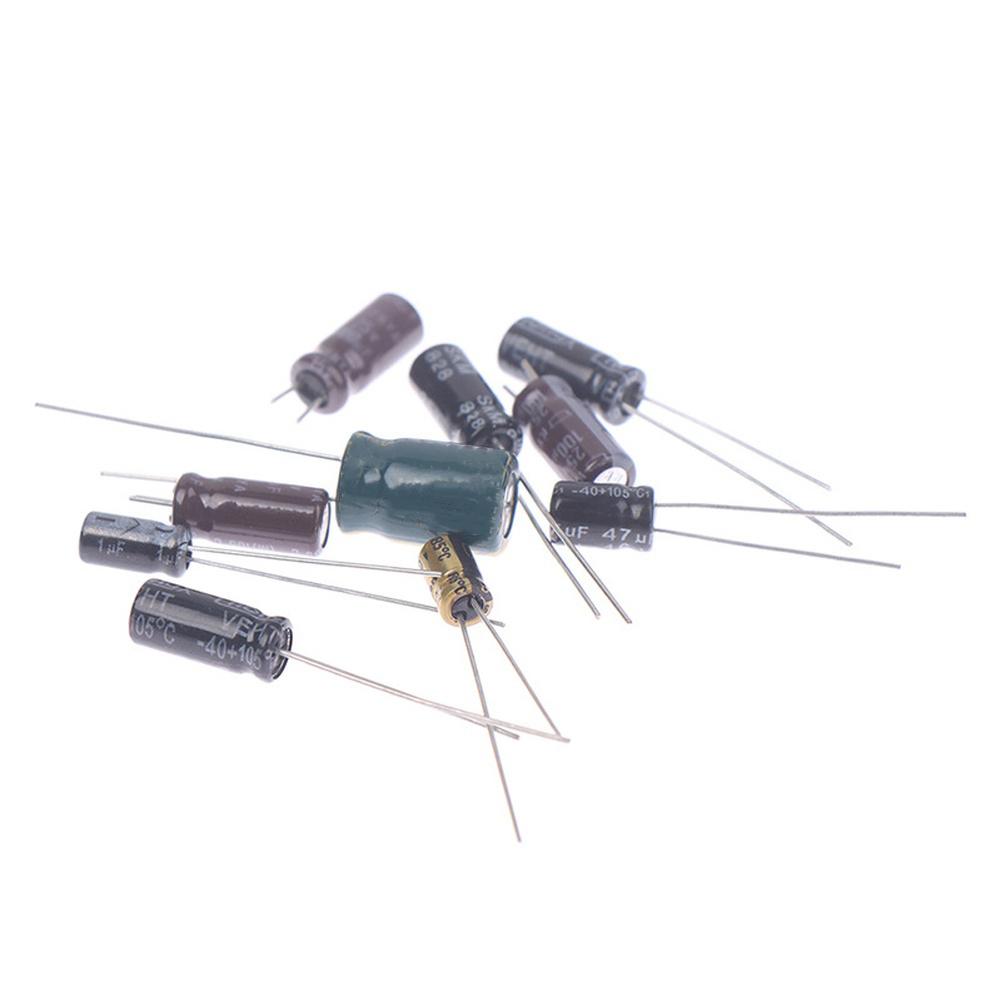 25pcs Capacitor Repair Tool Set For GameGear GGs Motherboard Replacement Standard Size Metal Components