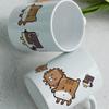 Ij533-Caneca de Design 2p-Personagem Animal 2