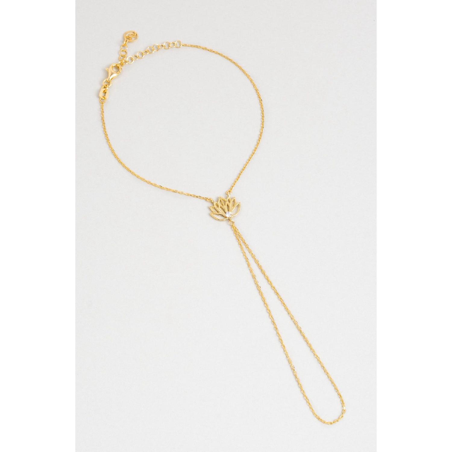 

Nilfer 18 Careful Yellow Gold Plated 19 Cm Silver Ahmeran
