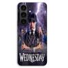 Handyhülle - MANIACASE - Samsung Galaxy S26 - Schwarz - Silikon TPU - Wednesday Addams