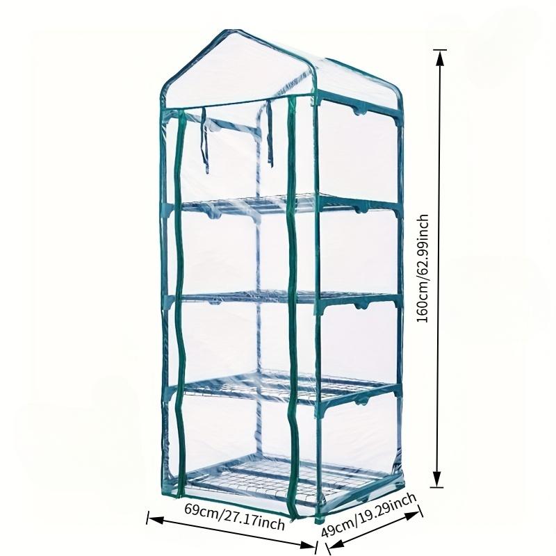 Transparent Garden Warmer Cover PVC Flower And Plants Insulated Warming Shed Greenhouse Warming Sunroom Rainproof Covers Trellis