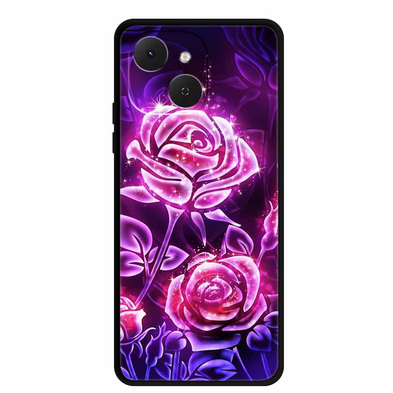 Phone Cover For Tecno Spark 40C Cases Silicone Bumper Lovely Soft TPU Coque for Spark 40 C Funda Tecno Pop 10 Pro Protector Case