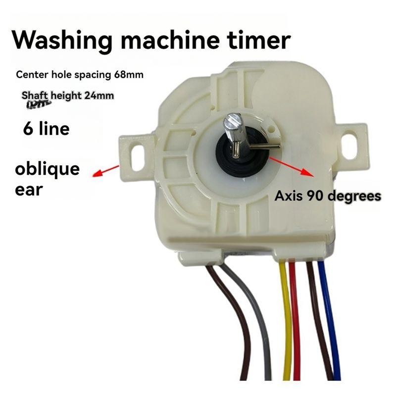 AEE4-6 Line Oblique Ear Washing Machinetimer 68Mm Center Hole Distance 90 Degree Switch Shaft