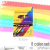 Children's Crayon Set - 6/8/12/24 Colors, Vibrant Oil Pastels for Painting and Doodling