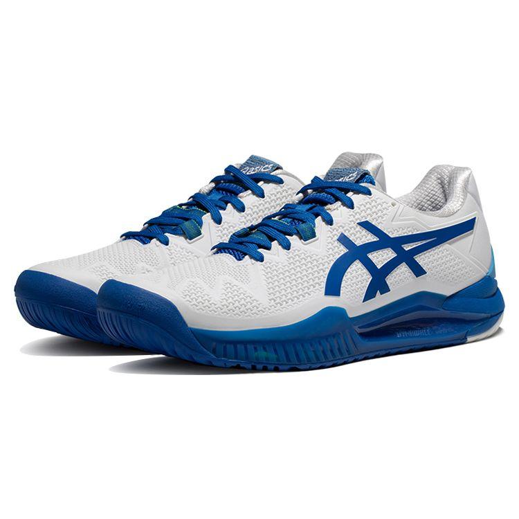 Asics Gel Resolution 8 Novak Pack bărbați pantofi sport alb ton-albastru 1041A345-960