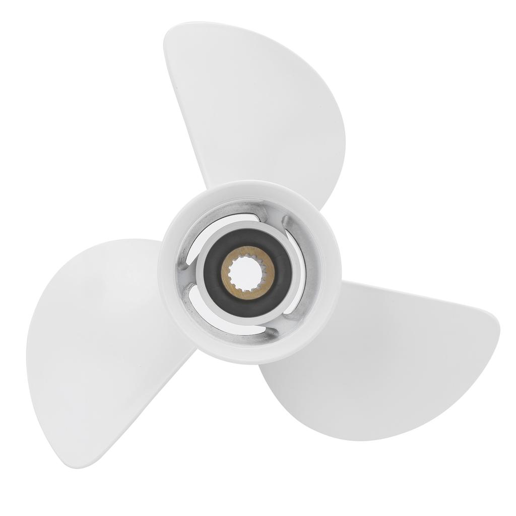 Marine 13 14 X 17?K 6E5?45945?01?EL-Bootsmotor, Propeller aus Aluminiumlegierung für Yamaha-Außenbordmotor