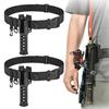 Nylon Wader Adjustable Fishing Rod Holsters with Poles Inserter for Reel Waist Wading Belt Outdoor Fishing Tackle