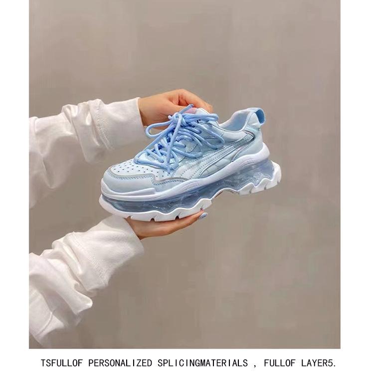 Summer Shoes Women's New Platform Versatile Casual Sports Shoes White Shoes
