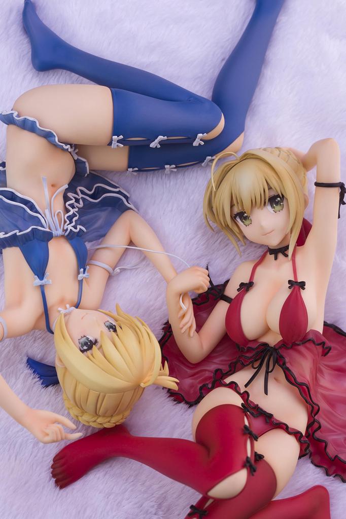 Nero Claudius Artoria Pendragon Scale PVC Figure Fate/EXTELLA & 1/7 Pre-painted